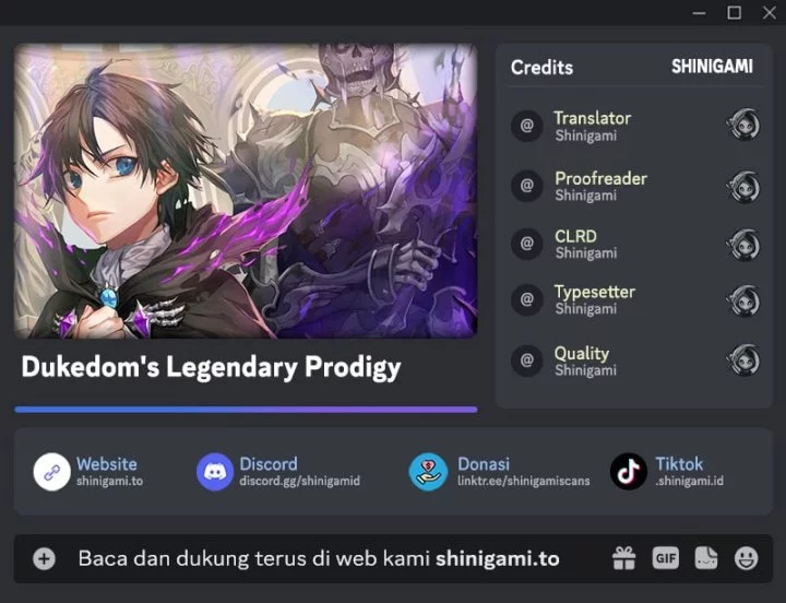 Dukedom’s Legendary Prodigy Chapter 1 - halaman 1