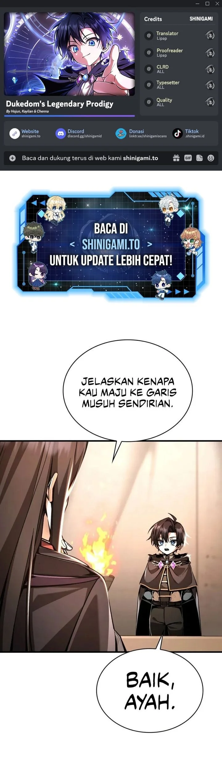 Dukedom’s Legendary Prodigy Chapter 10 - halaman 1