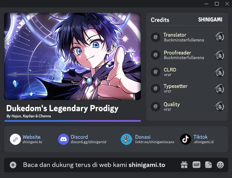 Dukedom’s Legendary Prodigy Chapter 28 - halaman 1