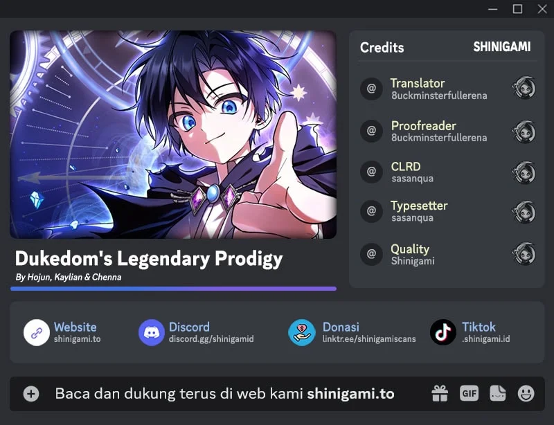 Dukedom’s Legendary Prodigy Chapter 46 - halaman 1