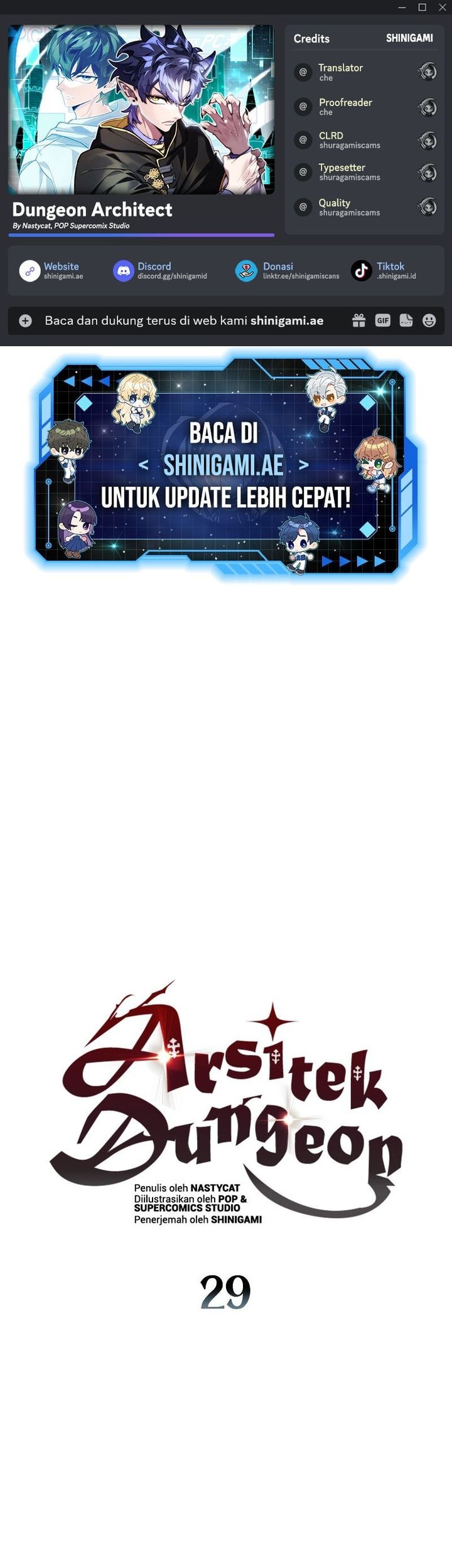 Dungeon Architect Chapter 29 - halaman 1