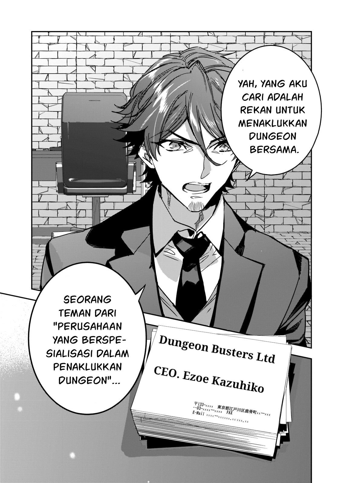 Dungeon Busters: Chuunen Otoko desu ga Niwa ni Dungeon ga Shutsugen shita node Sekai wo Sukuimasu Chapter 7 - halaman 30
