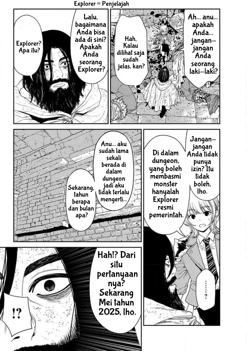 Dungeon de Tatakai Tsuzukete 20-nen no Doutei Yuusha, Chijou ni Modottara Danjohi 1:1000 no Sekai Datta Chapter 1 - halaman 17