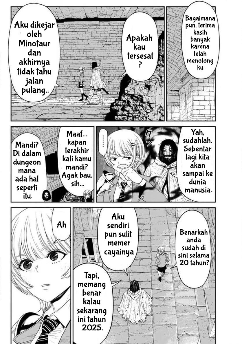 Dungeon de Tatakai Tsuzukete 20-nen no Doutei Yuusha, Chijou ni Modottara Danjohi 1:1000 no Sekai Datta Chapter 1 - halaman 21