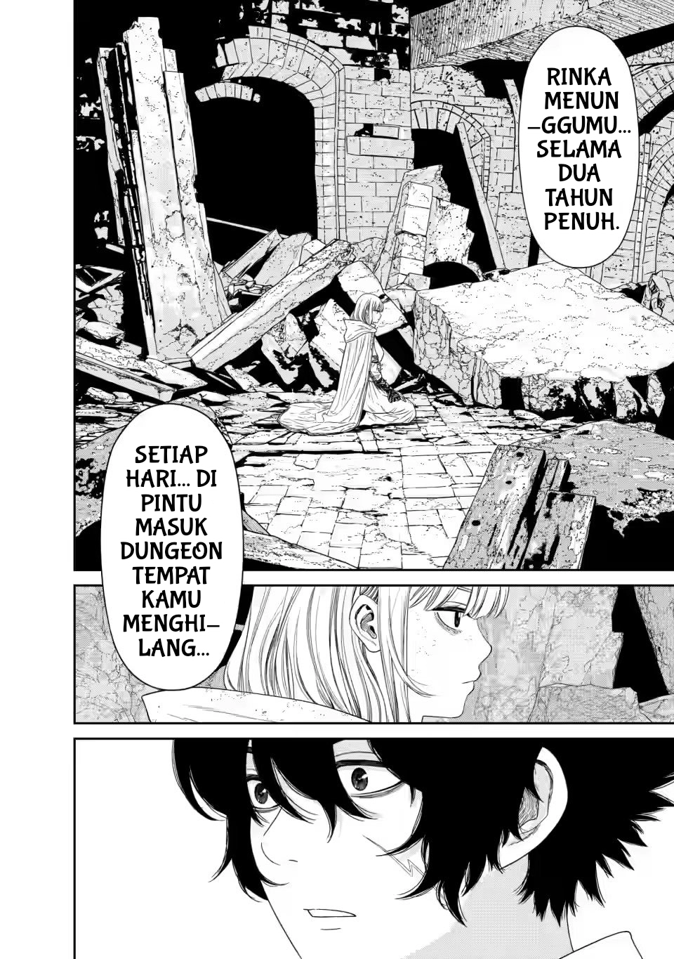Dungeon de Tatakai Tsuzukete 20-nen no Doutei Yuusha, Chijou ni Modottara Danjohi 1:1000 no Sekai Datta Chapter 3.2 - halaman 3