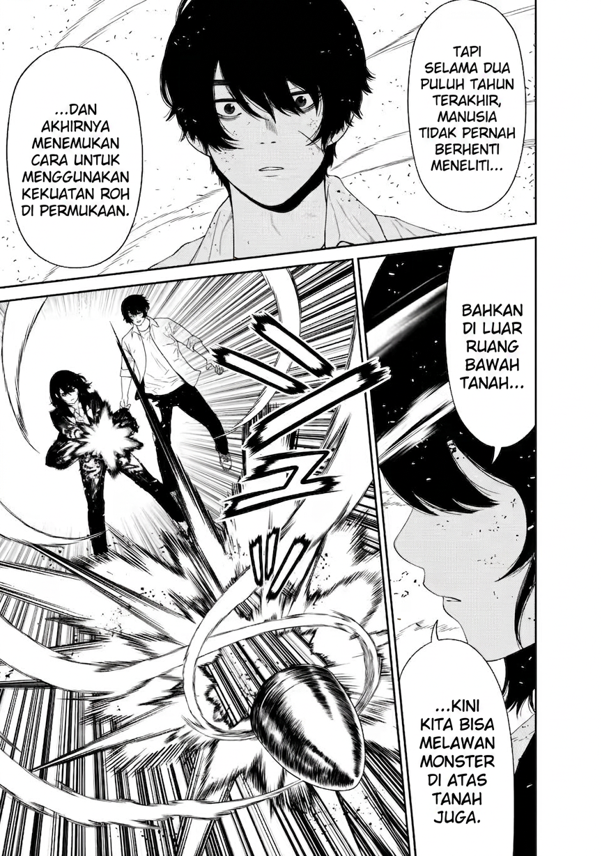 Dungeon de Tatakai Tsuzukete 20-nen no Doutei Yuusha, Chijou ni Modottara Danjohi 1:1000 no Sekai Datta Chapter 4.1 - halaman 5