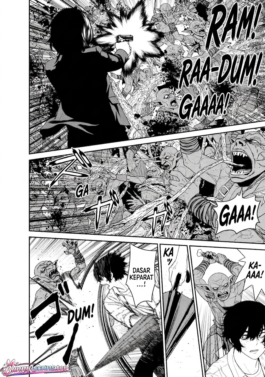 Dungeon de Tatakai Tsuzukete 20-nen no Doutei Yuusha, Chijou ni Modottara Danjohi 1:1000 no Sekai Datta Chapter 4.1 - halaman 8