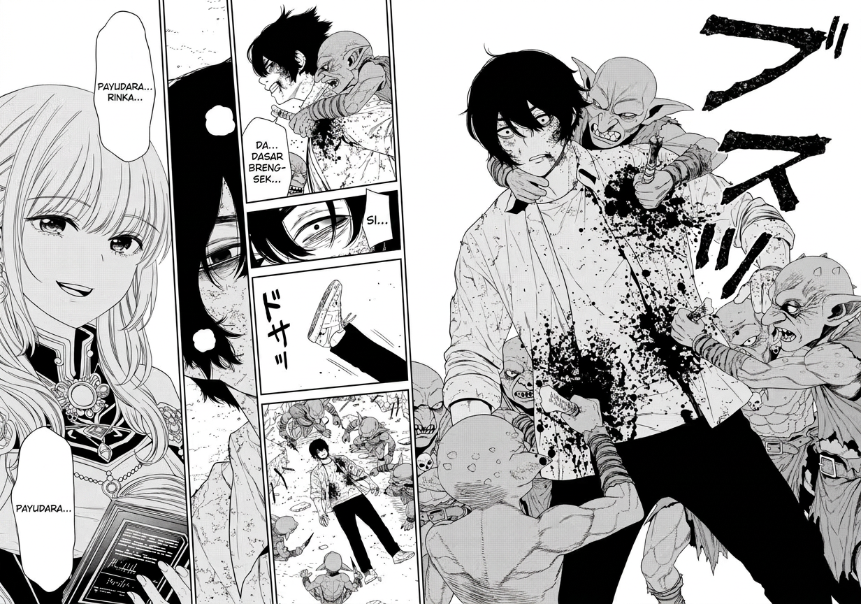 Dungeon de Tatakai Tsuzukete 20-nen no Doutei Yuusha, Chijou ni Modottara Danjohi 1:1000 no Sekai Datta Chapter 4.2 - halaman 10