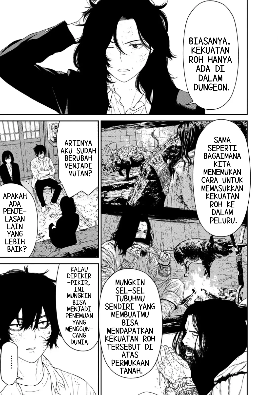 Dungeon de Tatakai Tsuzukete 20-nen no Doutei Yuusha, Chijou ni Modottara Danjohi 1:1000 no Sekai Datta Chapter 5.2 - halaman 11