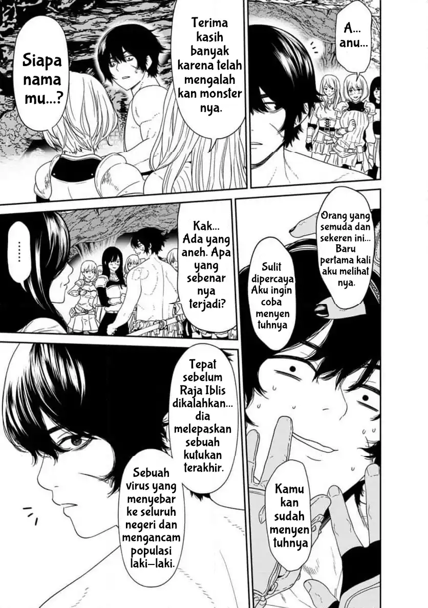 Dungeon de Tatakaitsuzukete 20-nen no Doutei Yuusha, Chijou ni Modottara Danjoubi 1:1000 no Sekai Datta Chapter 1 - halaman 44