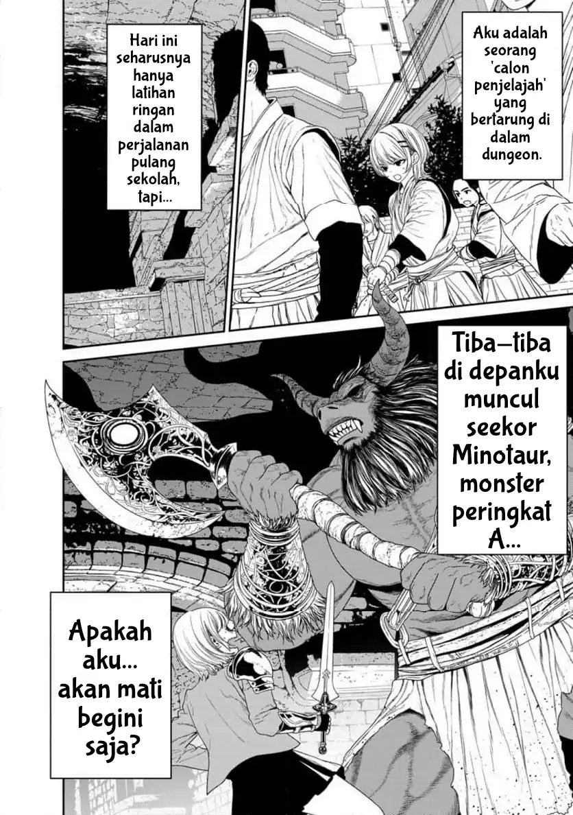 Dungeon de Tatakaitsuzukete 20-nen no Doutei Yuusha, Chijou ni Modottara Danjoubi 1:1000 no Sekai Datta Chapter 1 - halaman 6