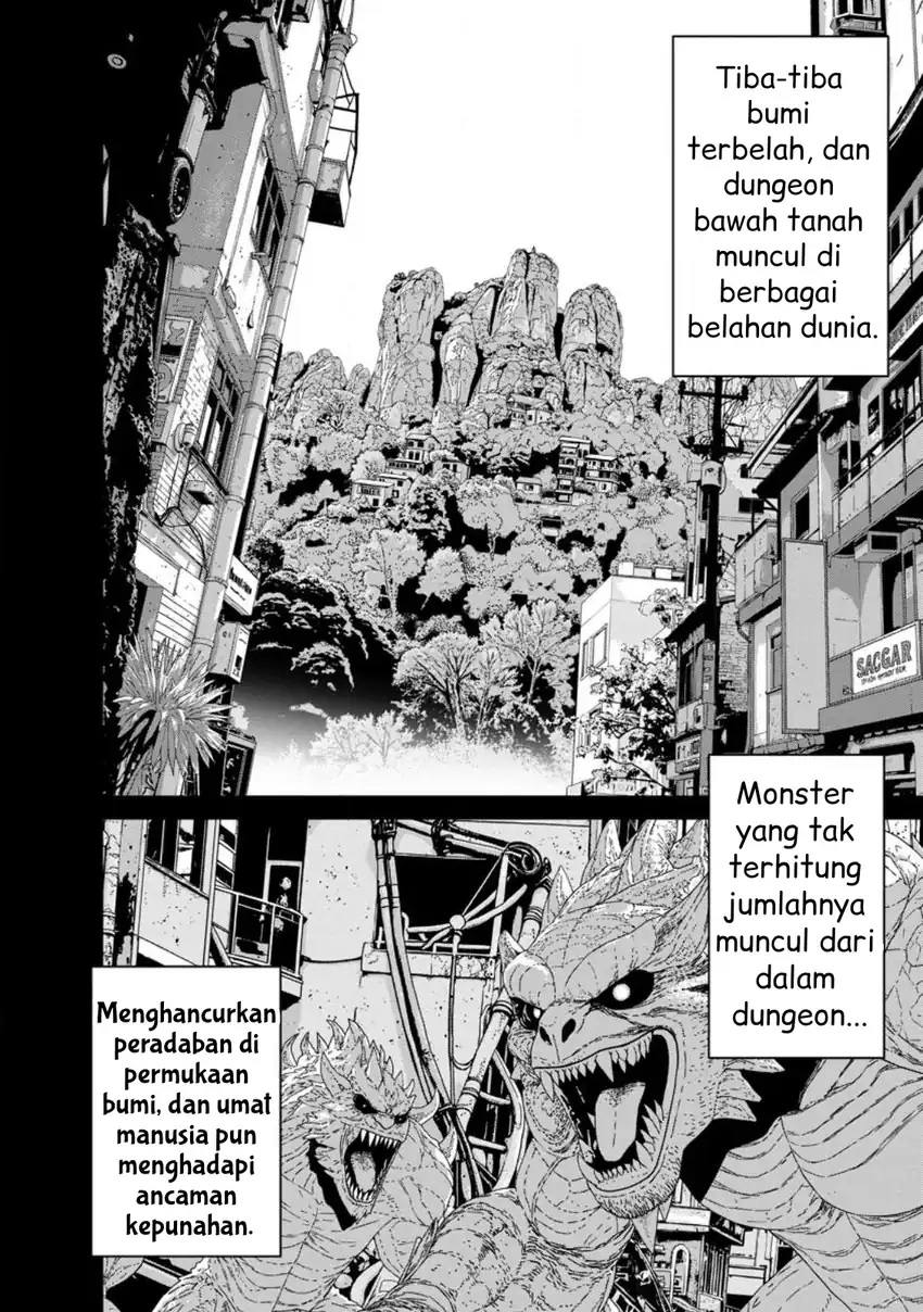 Dungeon de Tatakaitsuzukete 20-nen no Doutei Yuusha, Chijou ni Modottara Danjoubi 1:1000 no Sekai Datta Chapter 2 - halaman 8