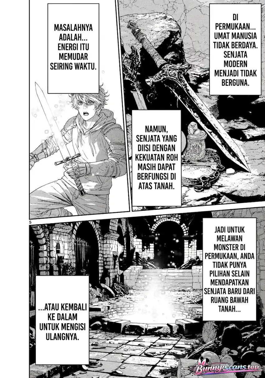 Dungeon de Tatakaitsuzukete 20-nen no Doutei Yuusha, Chijou ni Modottara Danjoubi 1:1000 no Sekai Datta Chapter 4.1 - halaman 4