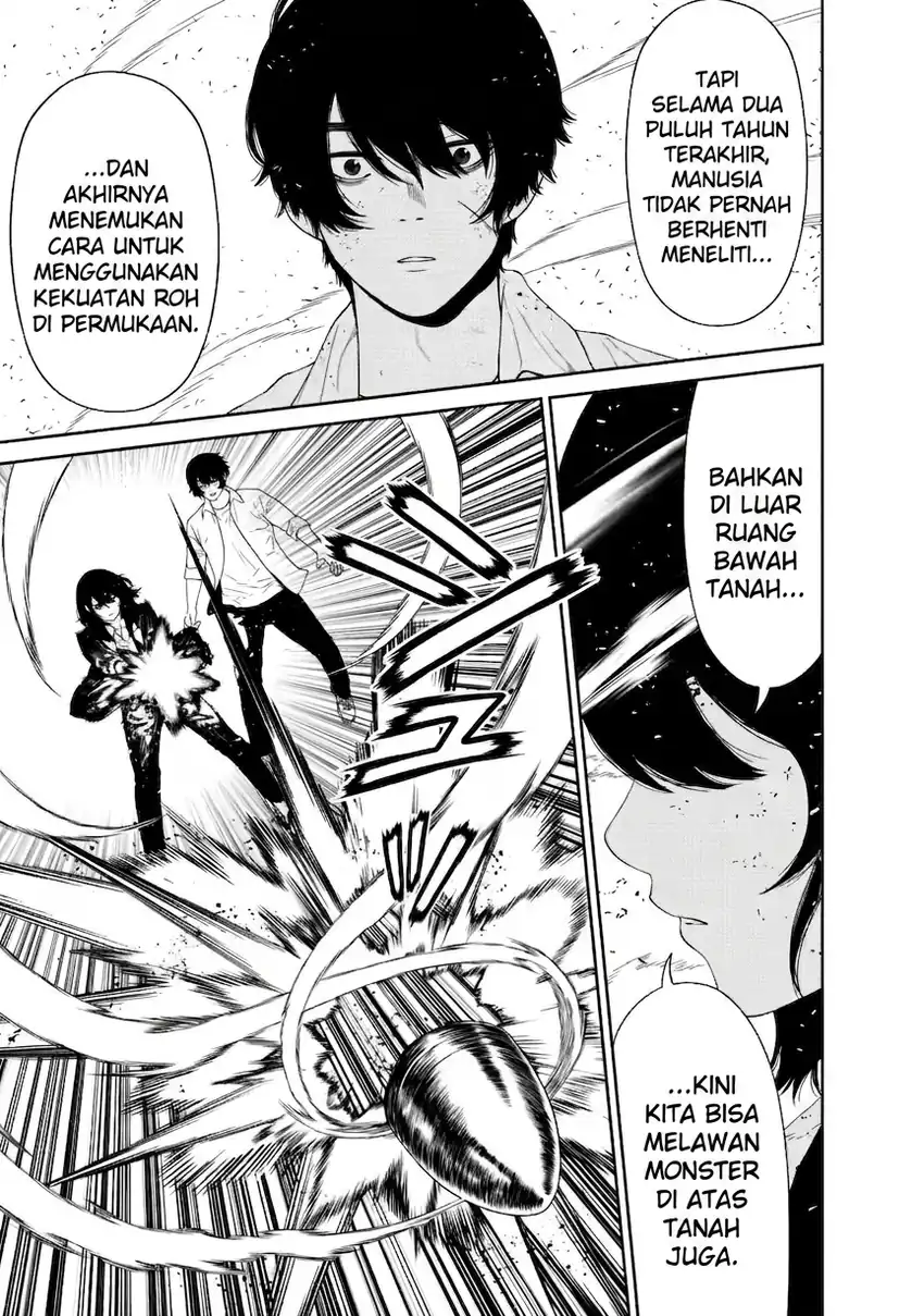 Dungeon de Tatakaitsuzukete 20-nen no Doutei Yuusha, Chijou ni Modottara Danjoubi 1:1000 no Sekai Datta Chapter 4.1 - halaman 5