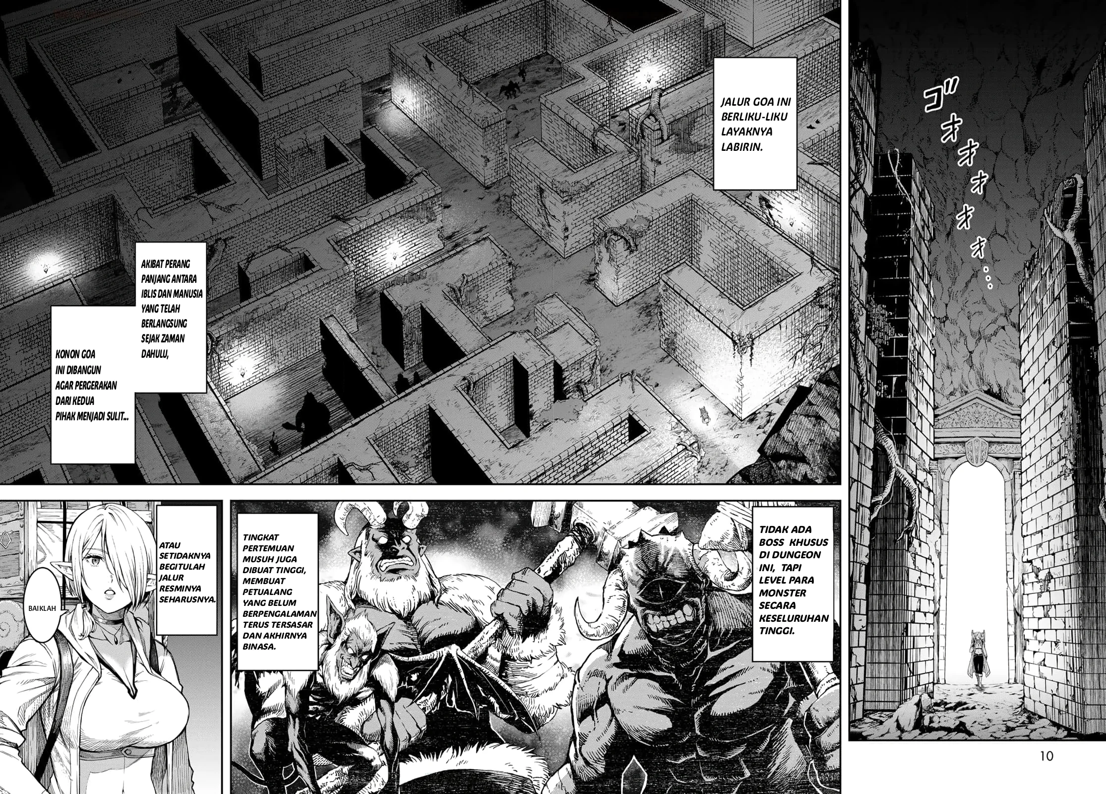 Dungeon Elf: Dungeon ni Takarabako ga Aru no wa Atarimae desu ka Chapter 1 - halaman 7