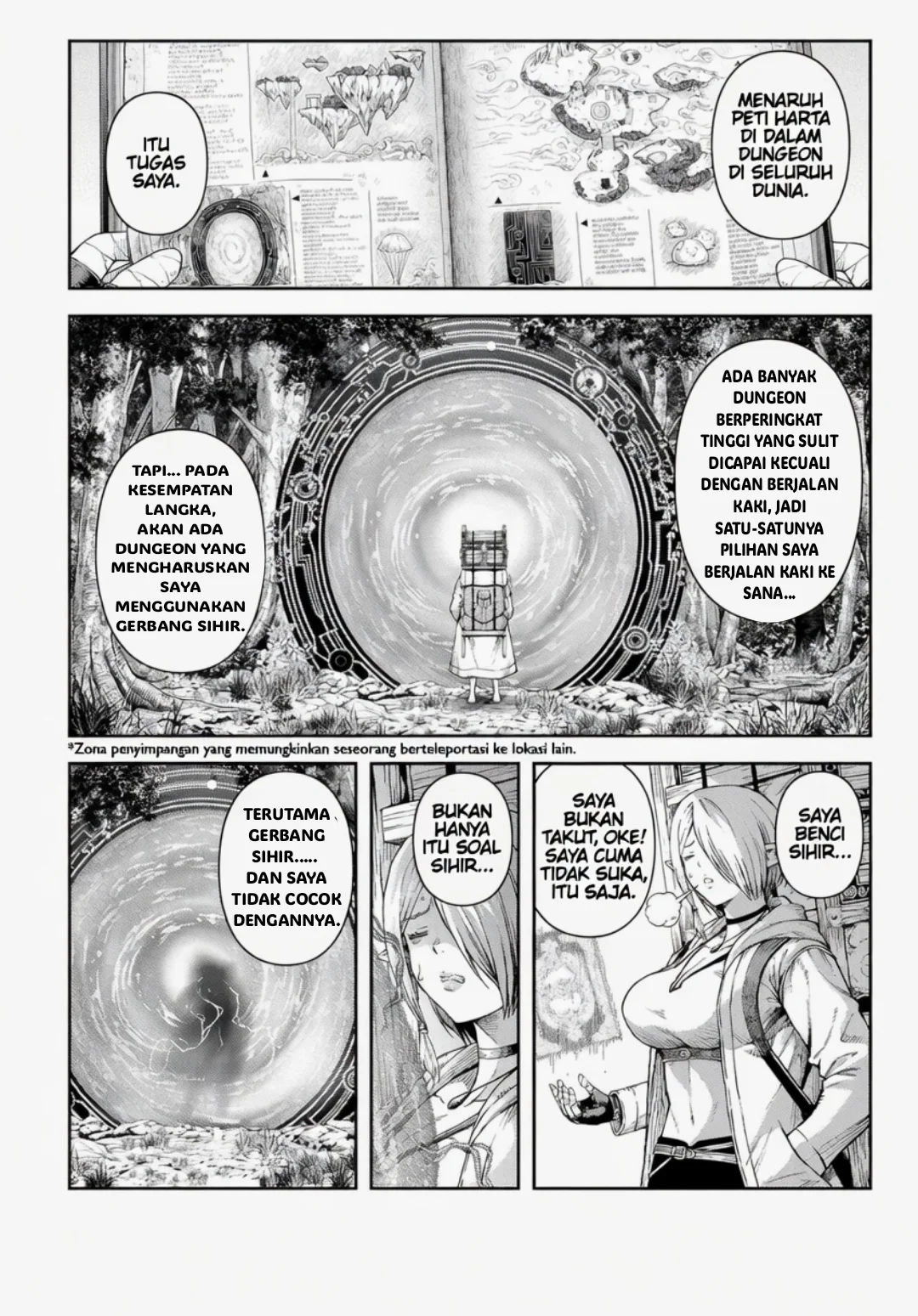 Dungeon Elf: Dungeon ni Takarabako ga Aru no wa Atarimae desu ka Chapter 2 - halaman 2