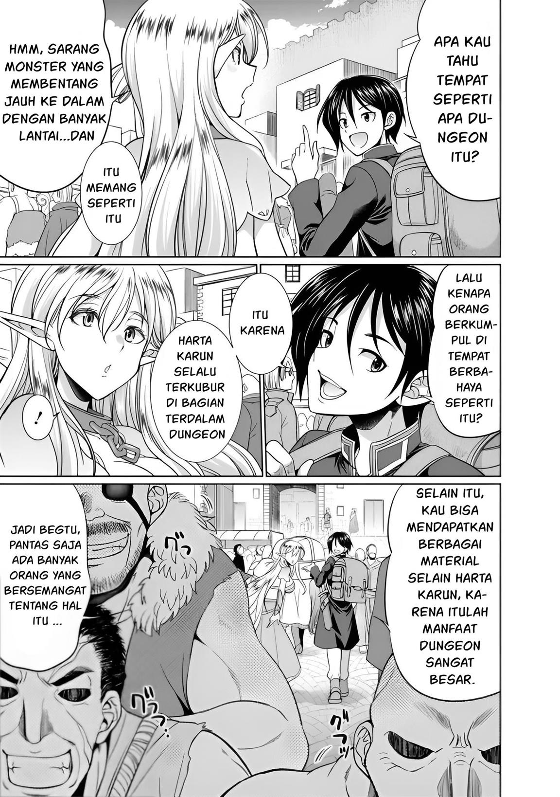 Dungeon Harem Made With Elf Slaves Chapter 1.1 - halaman 9