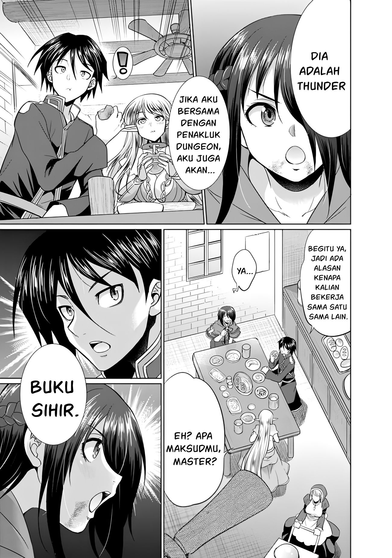Dungeon Harem Made With Elf Slaves Chapter 3.1 - halaman 10