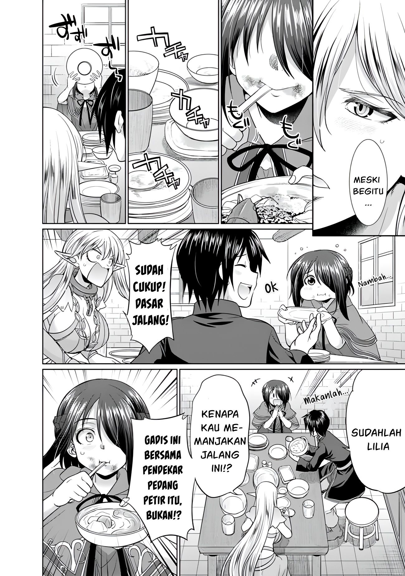 Dungeon Harem Made With Elf Slaves Chapter 3.1 - halaman 7