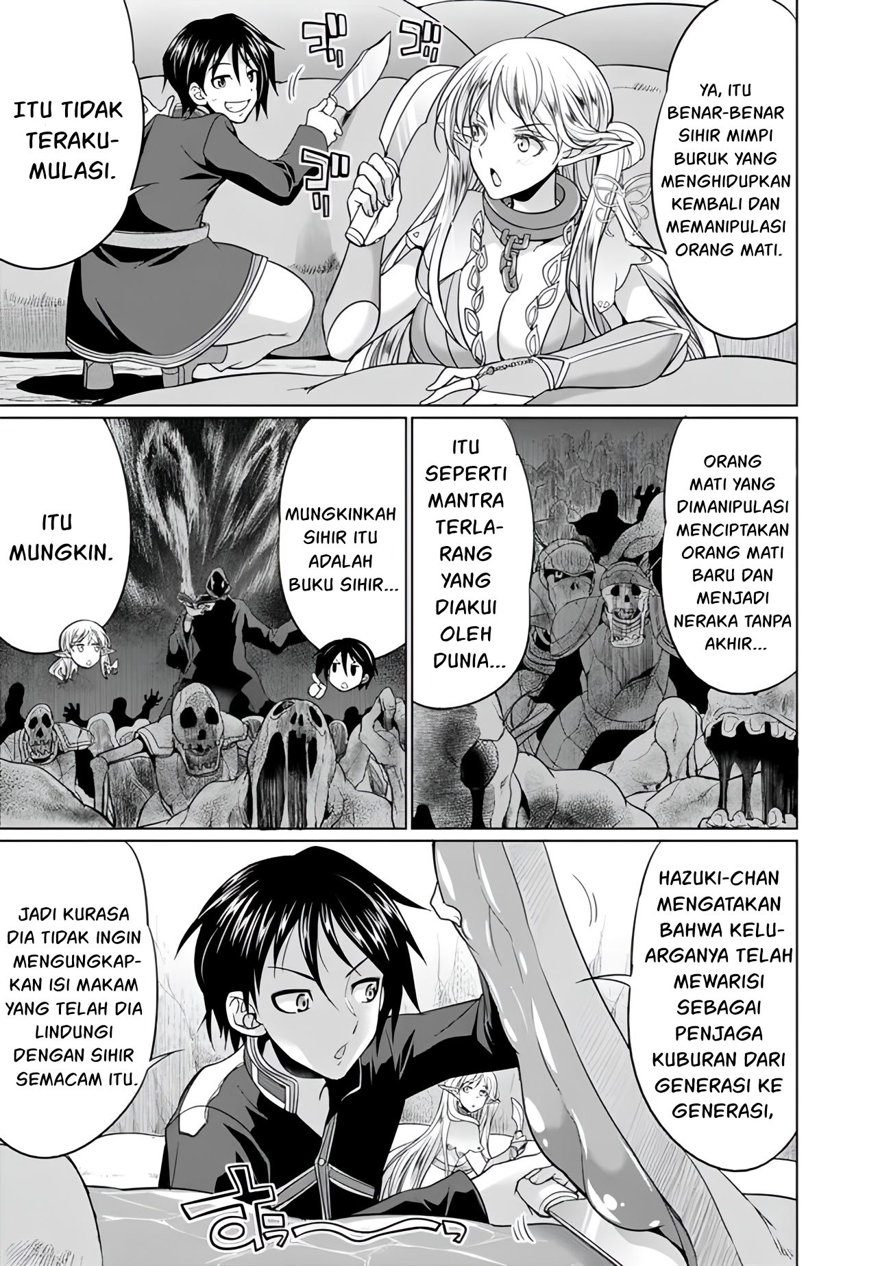 Dungeon Harem Made With Elf Slaves Chapter 3.2 - halaman 3