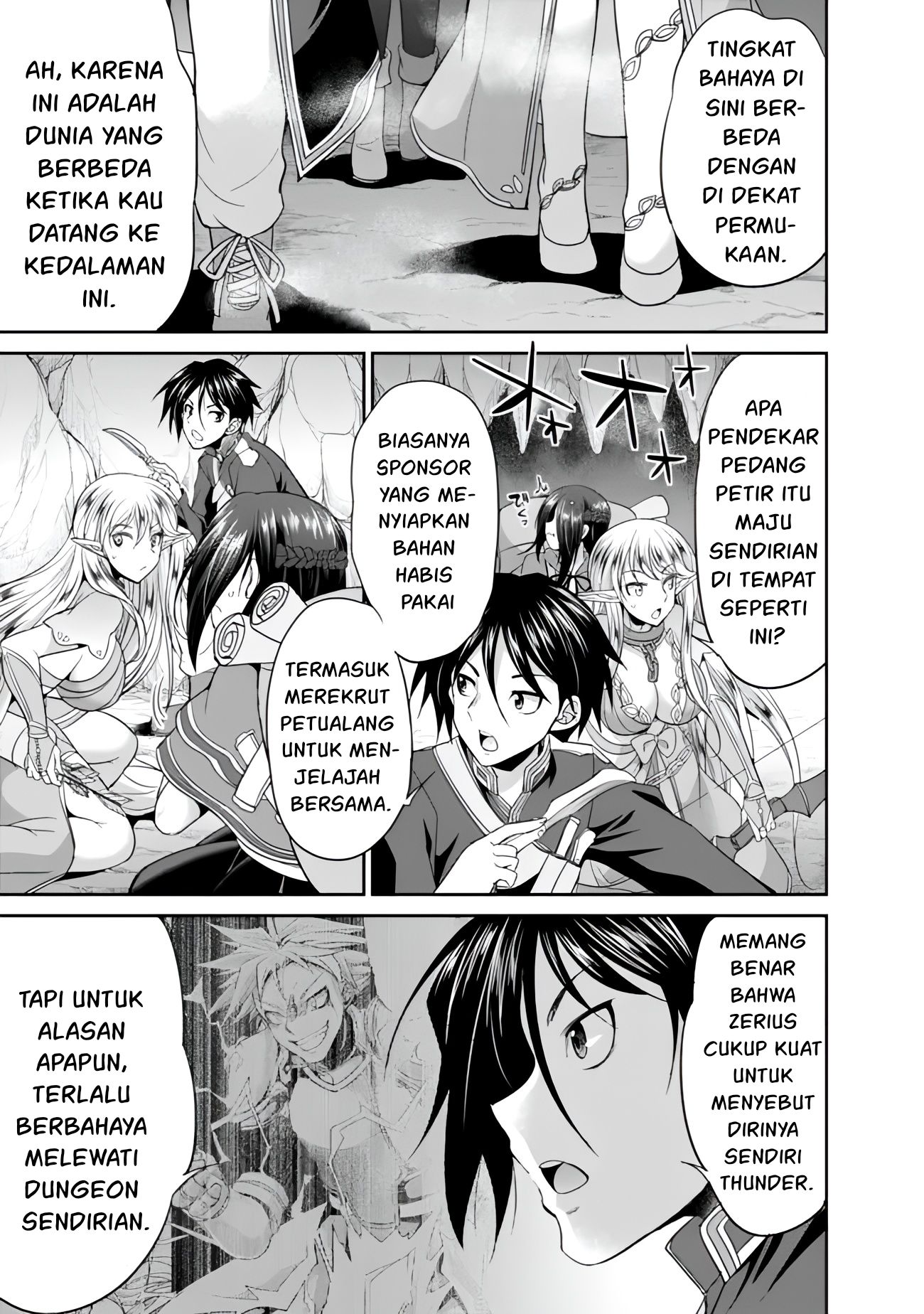 Dungeon Harem Made With Elf Slaves Chapter 4.1 - halaman 10