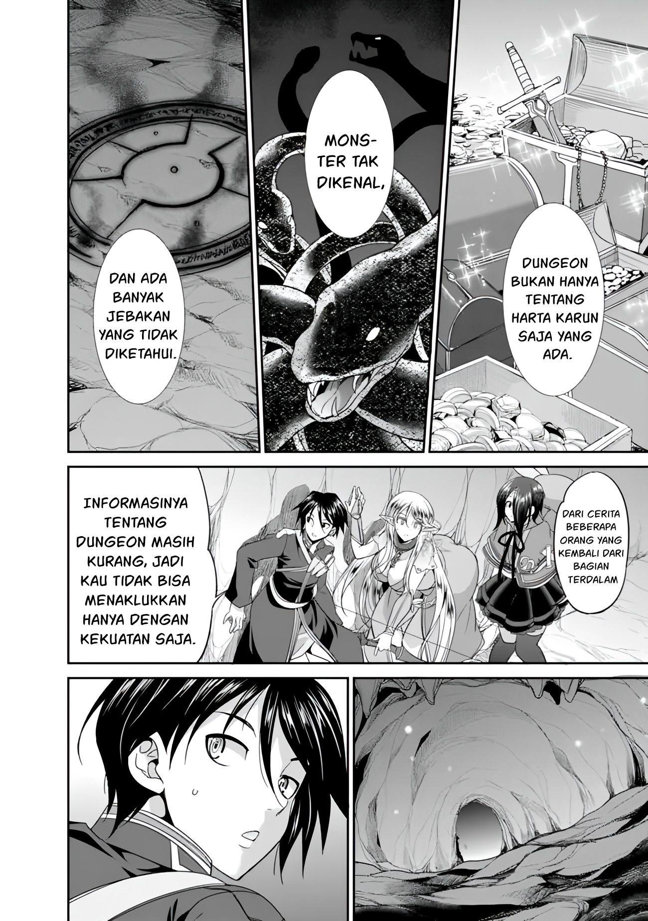 Dungeon Harem Made With Elf Slaves Chapter 4.1 - halaman 11