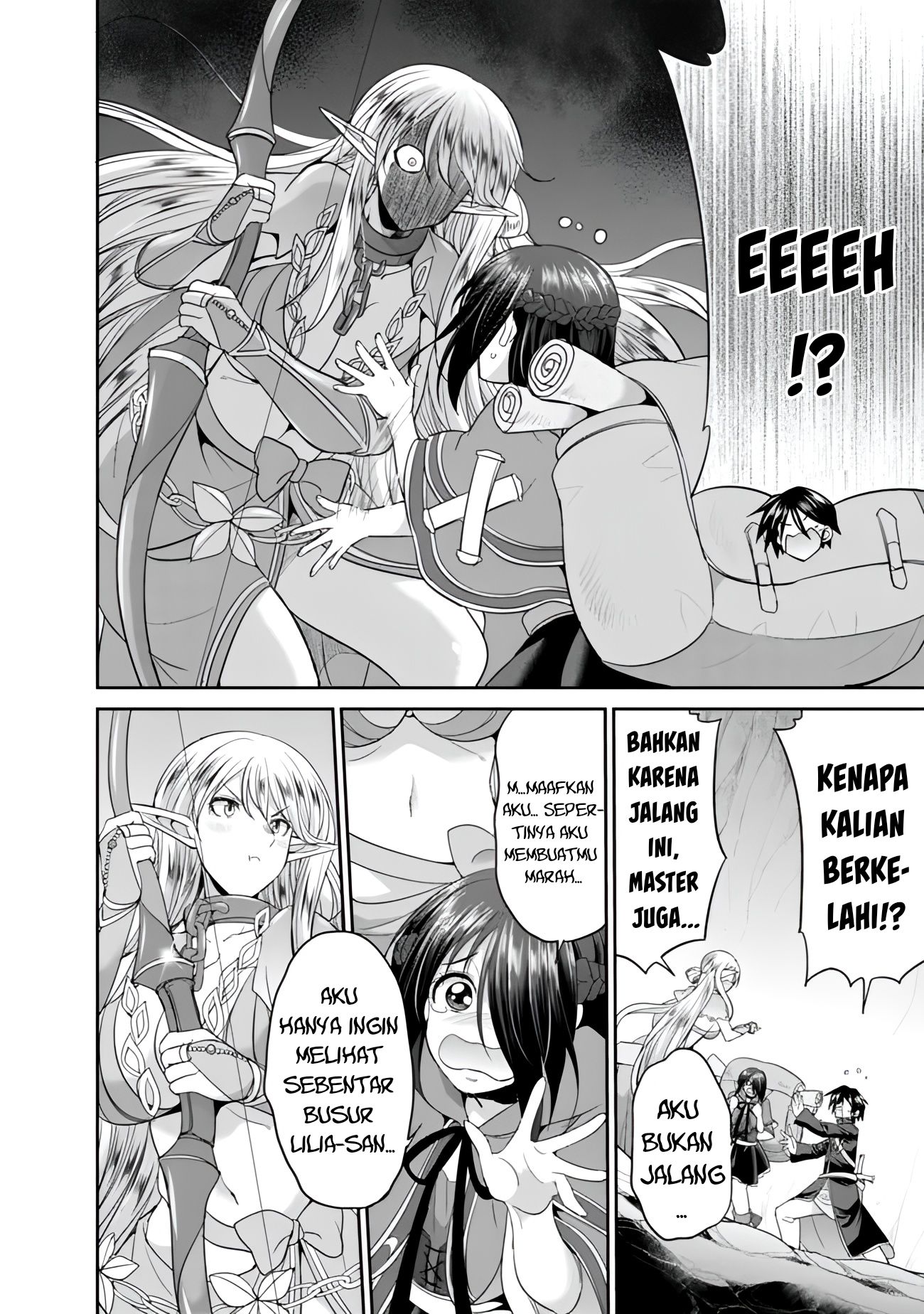 Dungeon Harem Made With Elf Slaves Chapter 4.1 - halaman 5