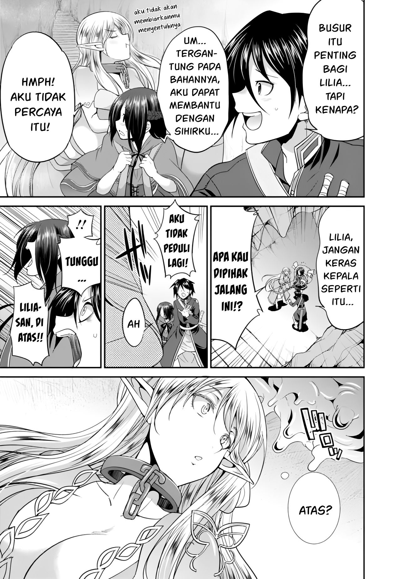 Dungeon Harem Made With Elf Slaves Chapter 4.1 - halaman 6