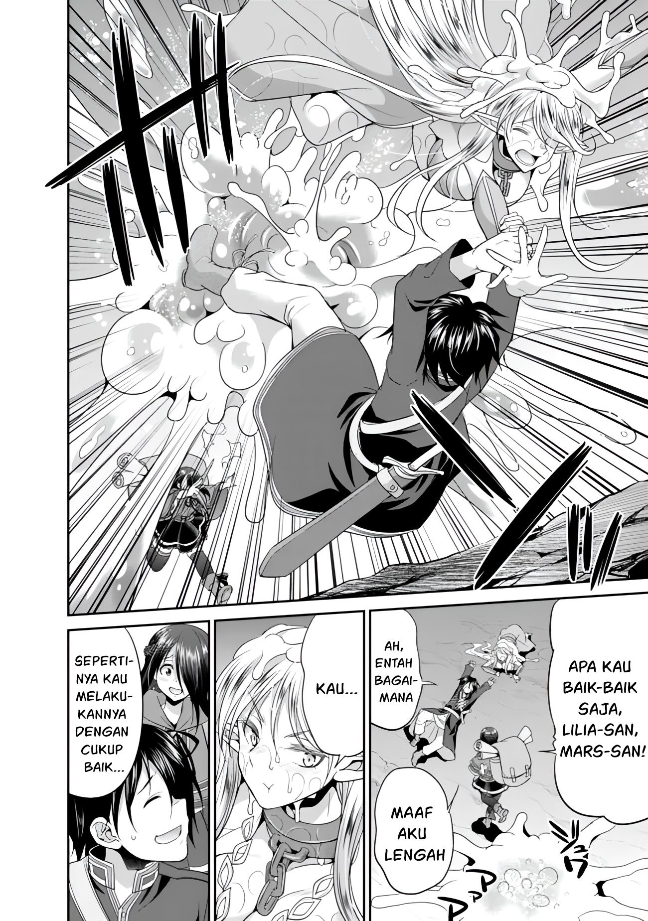 Dungeon Harem Made With Elf Slaves Chapter 4.1 - halaman 9