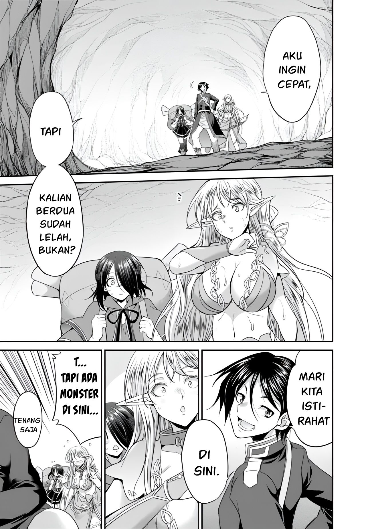Dungeon Harem Made With Elf Slaves Chapter 4.2 - halaman 12
