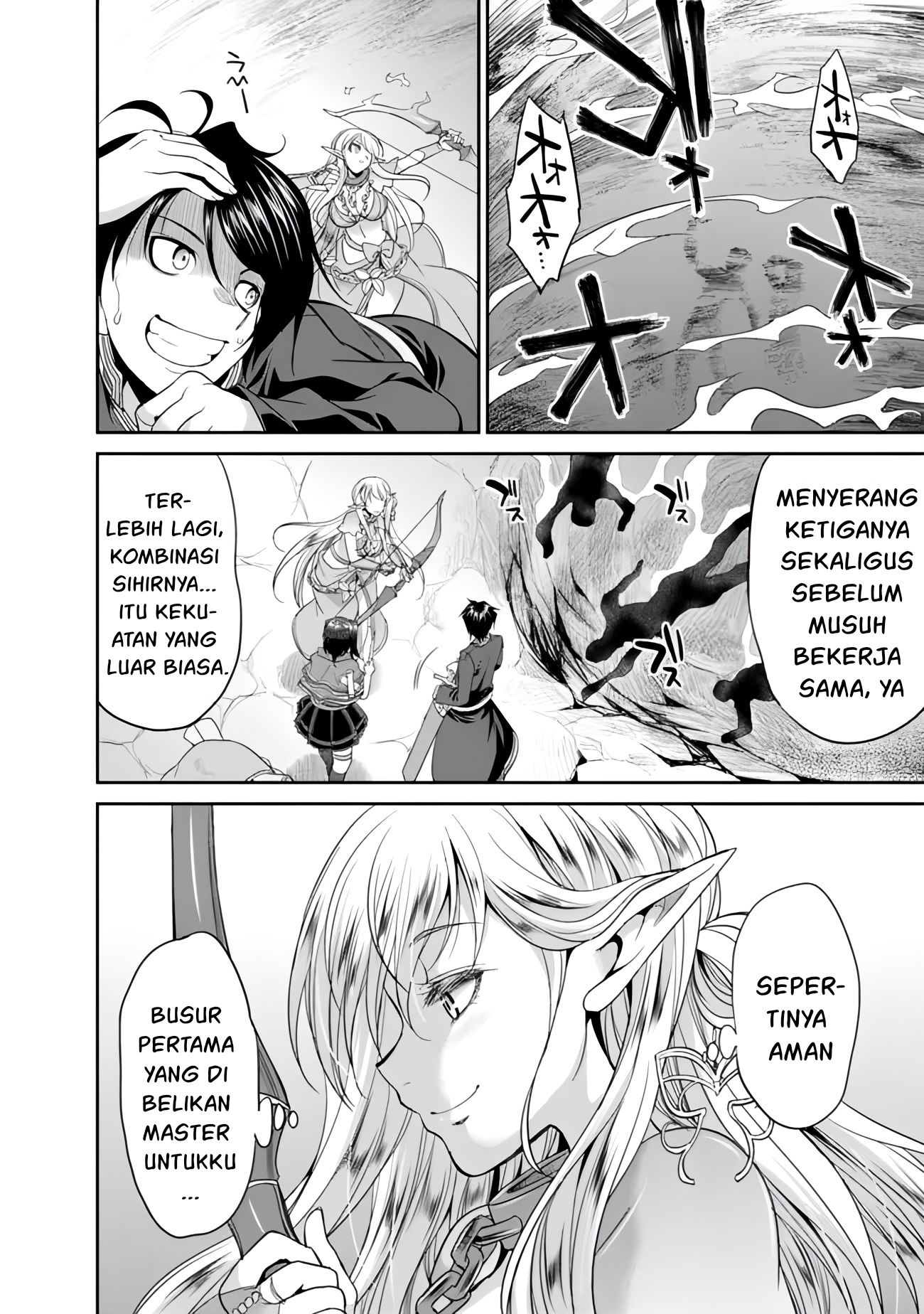 Dungeon Harem Made With Elf Slaves Chapter 4.2 - halaman 9