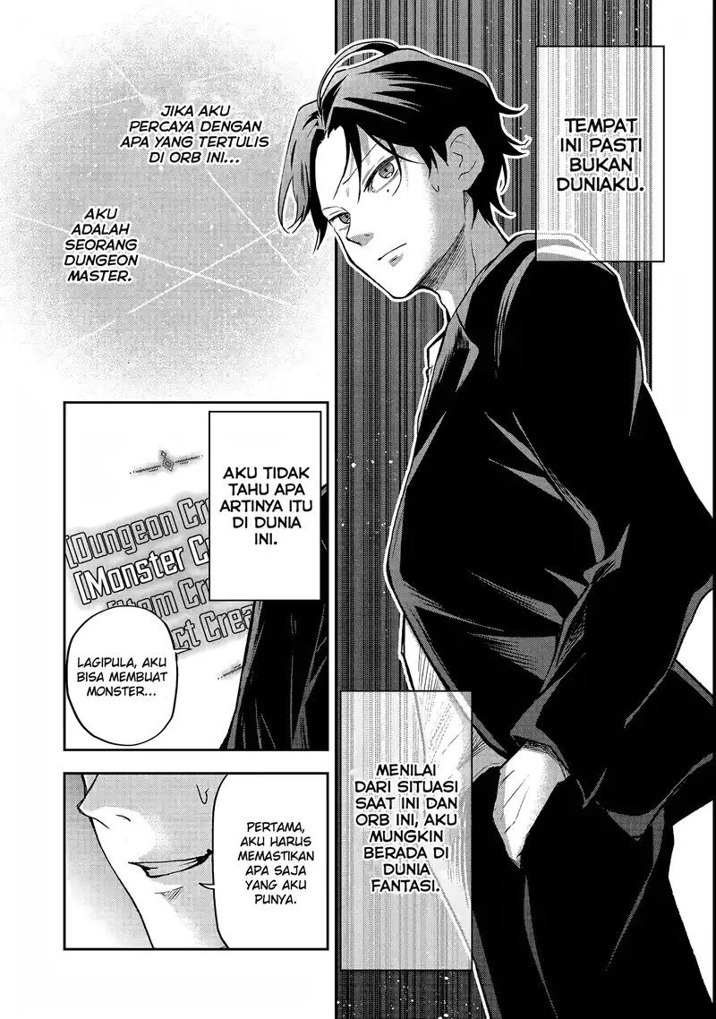 Dungeon Master Han-me ~Futsu ni Yatte mo Muri Soudakara Casino Tsukurukoto ni Shita~ Chapter 1 - halaman 9