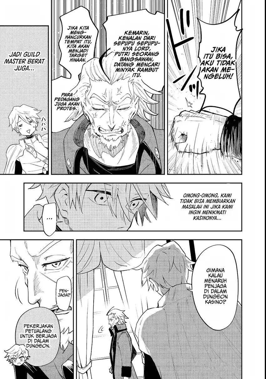 Dungeon Master Han-me ~Futsu ni Yatte mo Muri Soudakara Casino Tsukurukoto ni Shita~ Chapter 3 - halaman 27