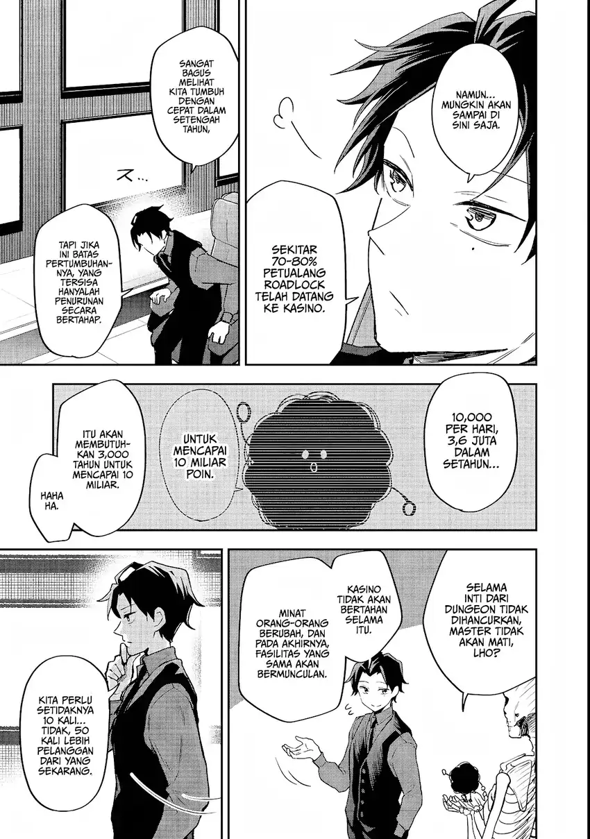 Dungeon Master Han-me ~Futsu ni Yatte mo Muri Soudakara Casino Tsukurukoto ni Shita~ Chapter 4 - halaman 30