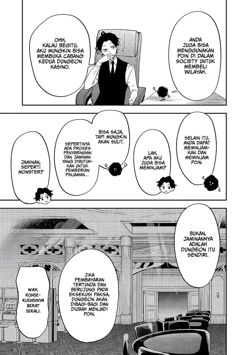 Dungeon Master Han-me ~Futsu ni Yatte mo Muri Soudakara Casino Tsukurukoto ni Shita~ Chapter 5 - halaman 20