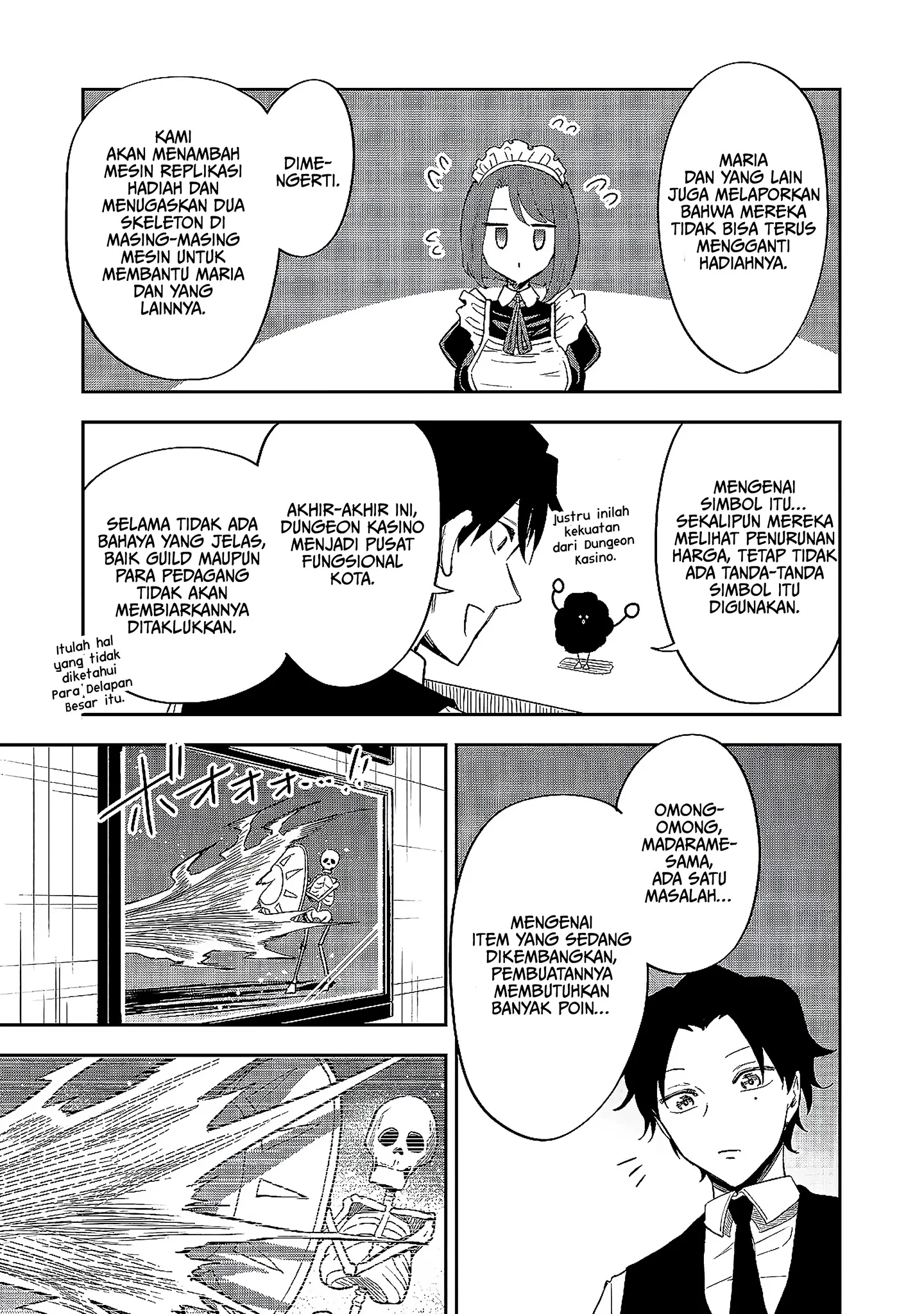 Dungeon Master Han-me ~Futsu ni Yatte mo Muri Soudakara Casino Tsukurukoto ni Shita~ Chapter 6 - halaman 31