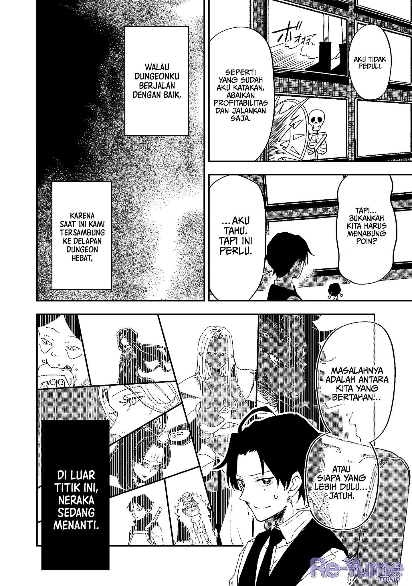 Dungeon Master Han-me ~Futsu ni Yatte mo Muri Soudakara Casino Tsukurukoto ni Shita~ Chapter 6 - halaman 32