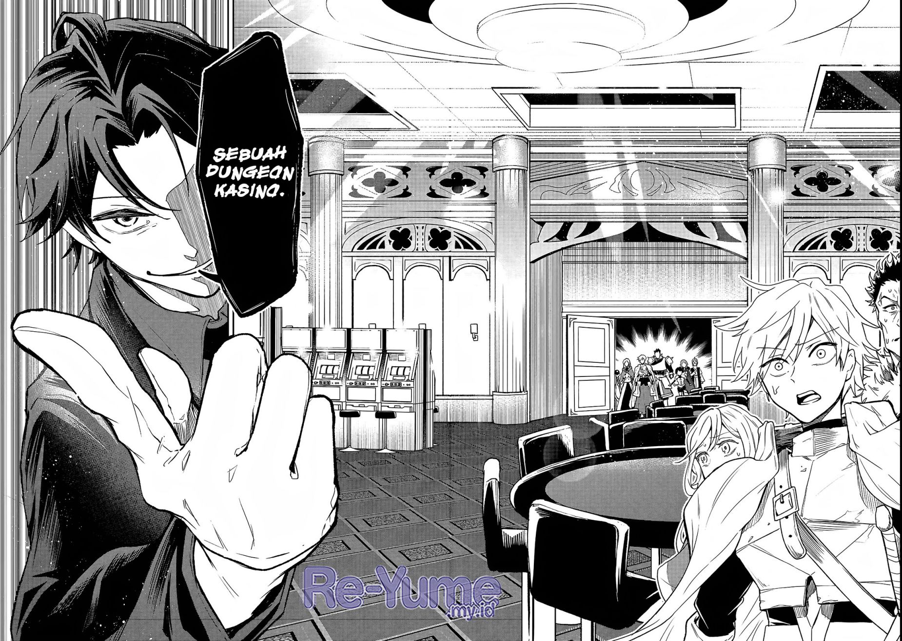 Dungeon Master Madarame: Playing by the Rules Wasn't Going to Work, so I Decided to Build a Casino Chapter 1 - halaman 36