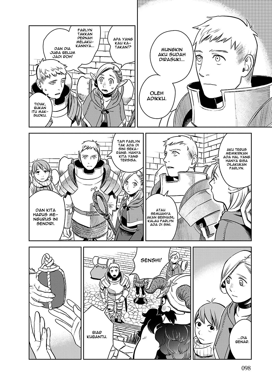 Dungeon Meshi Chapter 11 - halaman 21