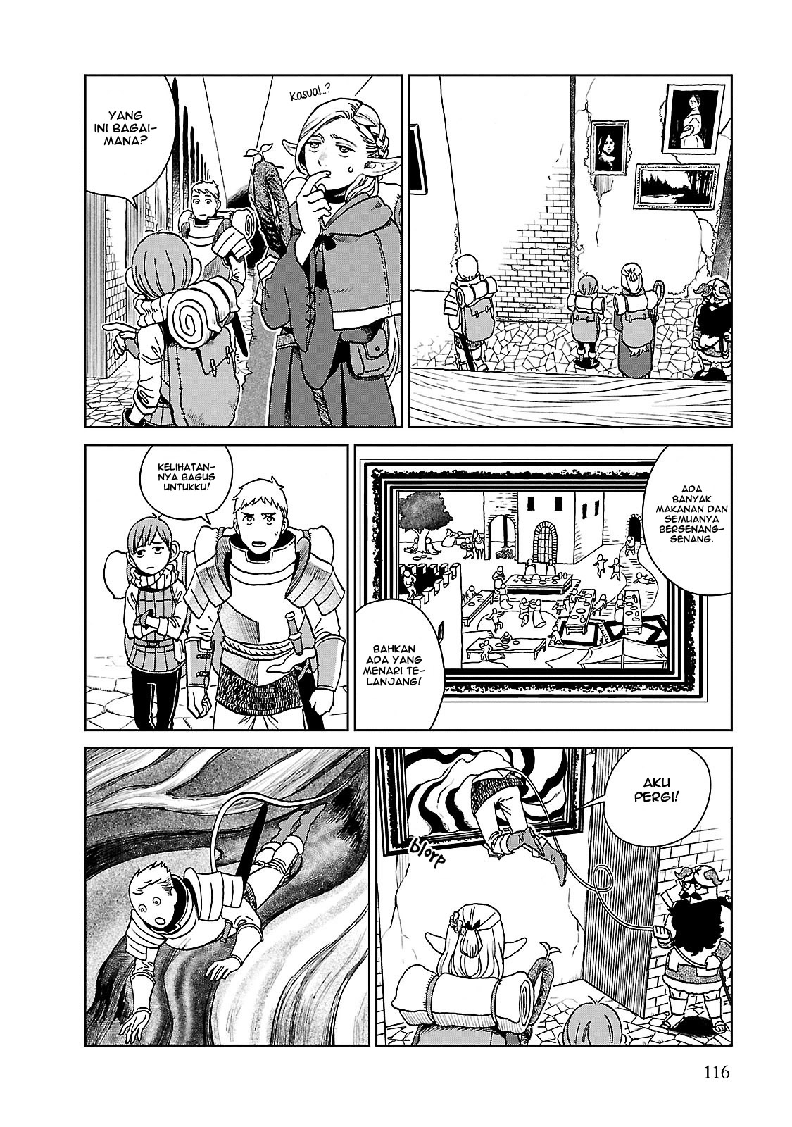 Dungeon Meshi Chapter 12 - halaman 15