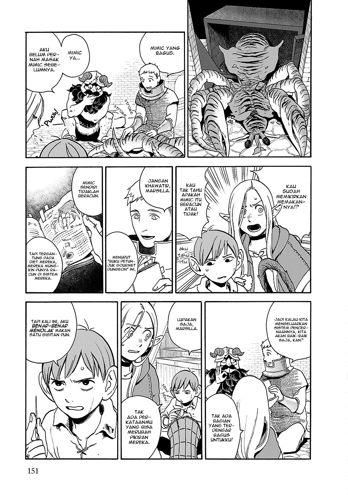 Dungeon Meshi Chapter 13 - halaman 24