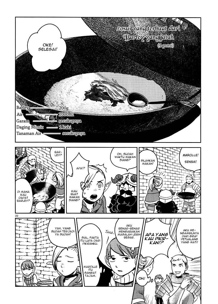 Dungeon Meshi Chapter 15 - halaman 23