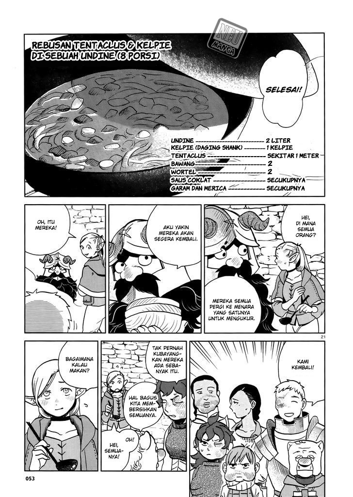Dungeon Meshi Chapter 20 - halaman 23