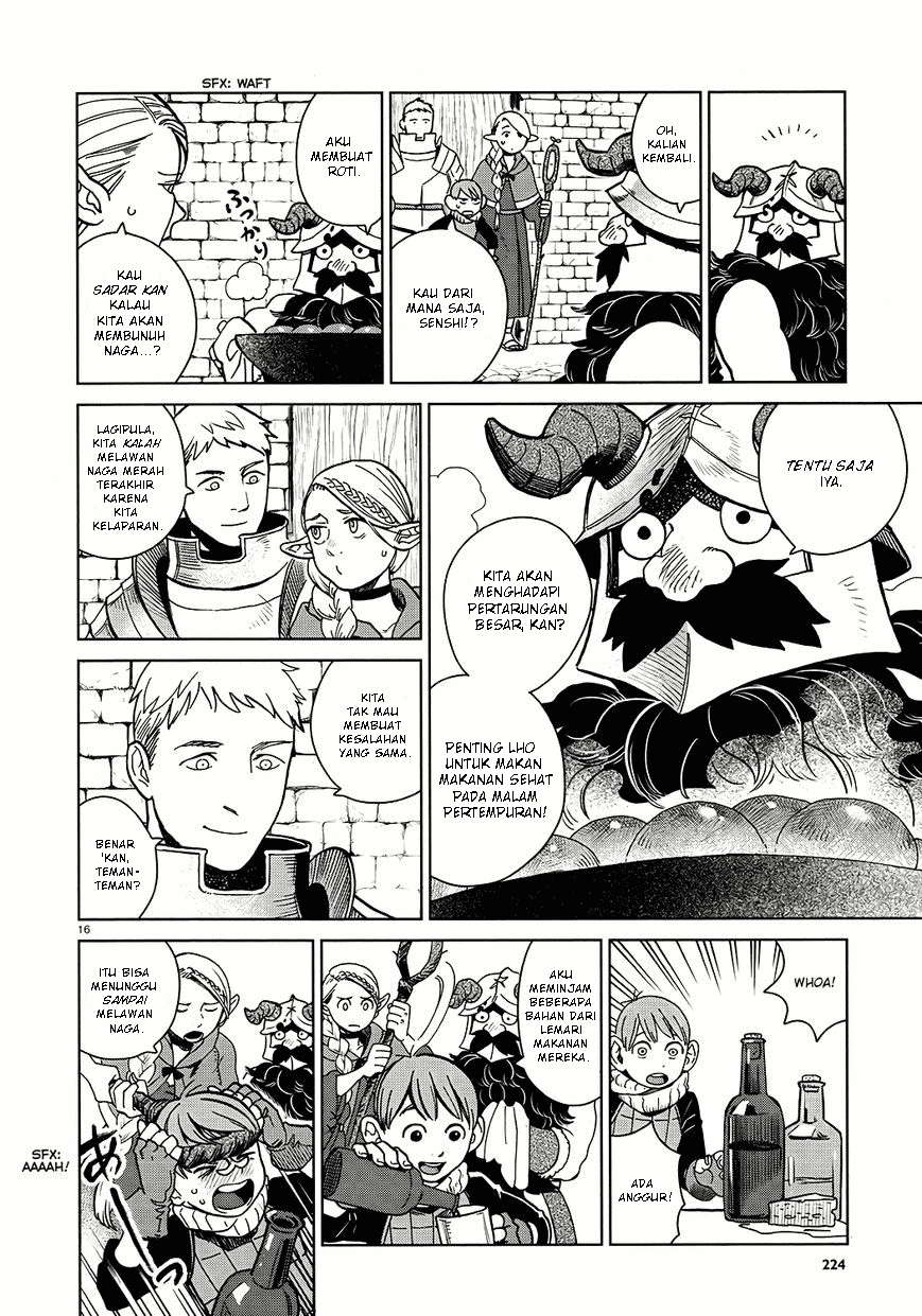 Dungeon Meshi Chapter 23 - halaman 17