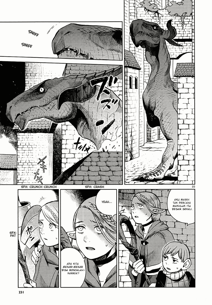 Dungeon Meshi Chapter 23 - halaman 24
