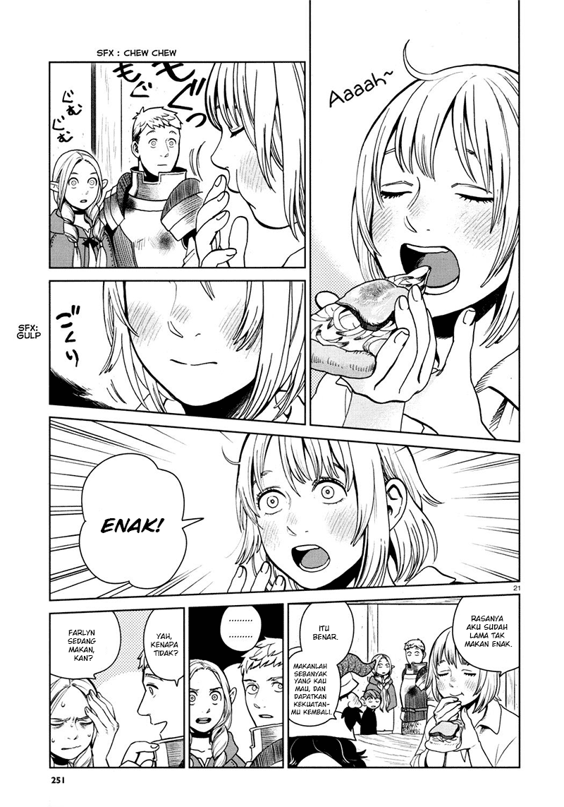Dungeon Meshi Chapter 28 - halaman 23