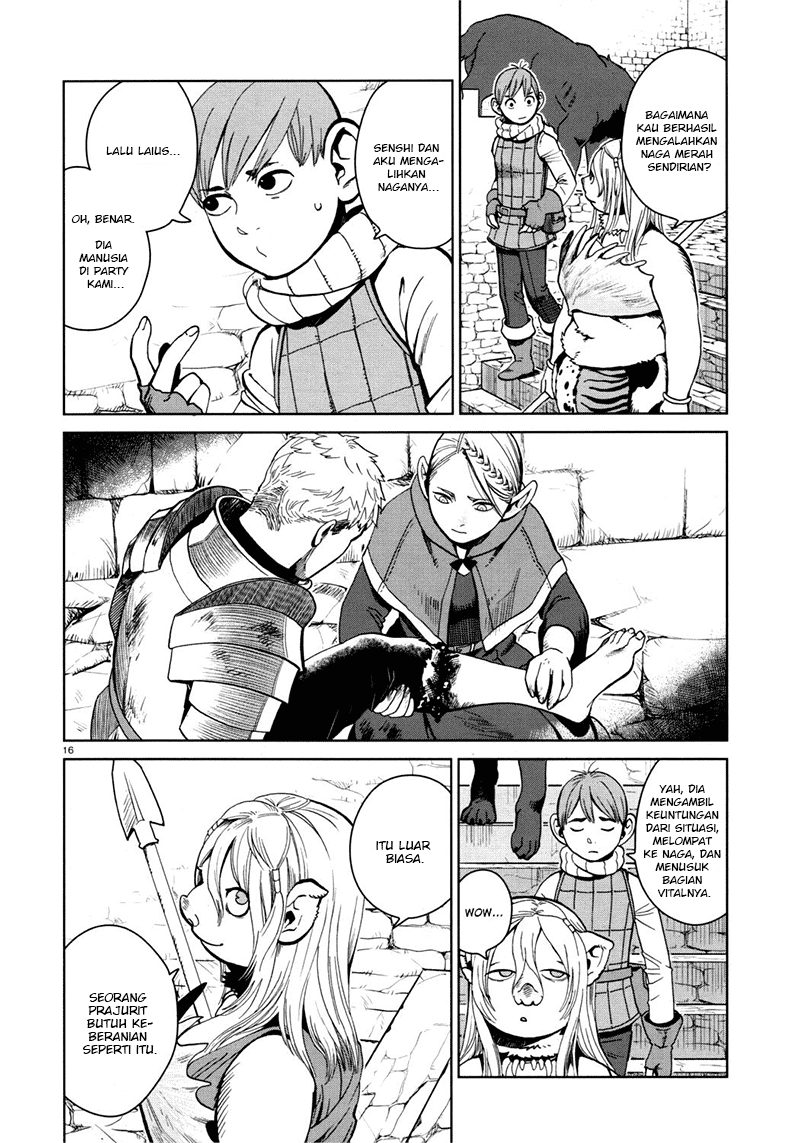 Dungeon Meshi Chapter 30 - halaman 17