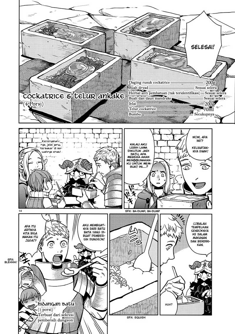 Dungeon Meshi Chapter 35 - halaman 17