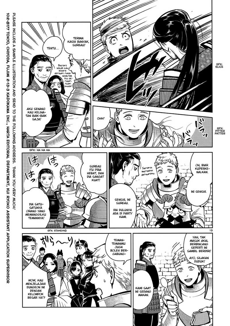 Dungeon Meshi Chapter 35 - halaman 22