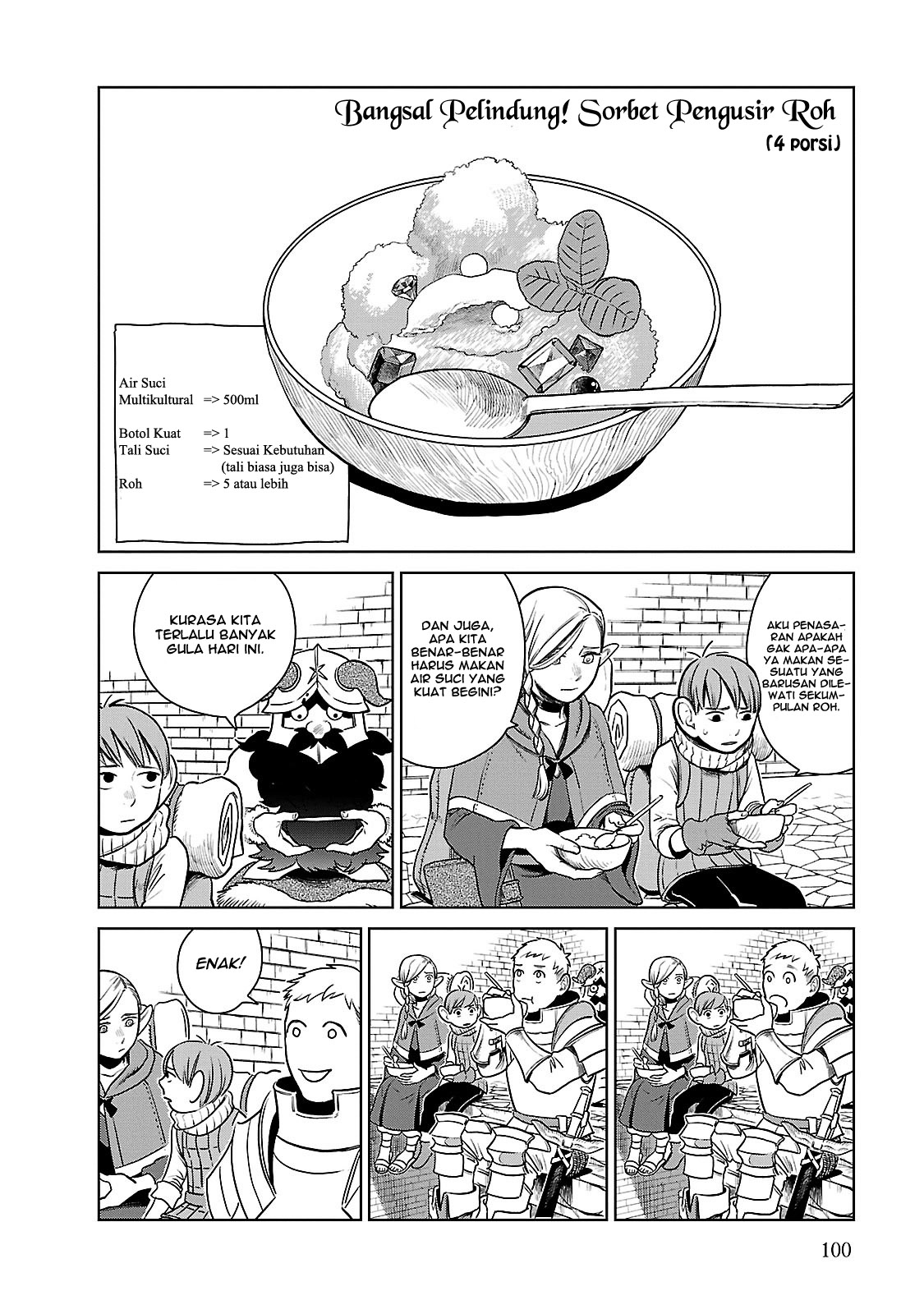 Dungeon Meshi Chapter 11 - halaman 23